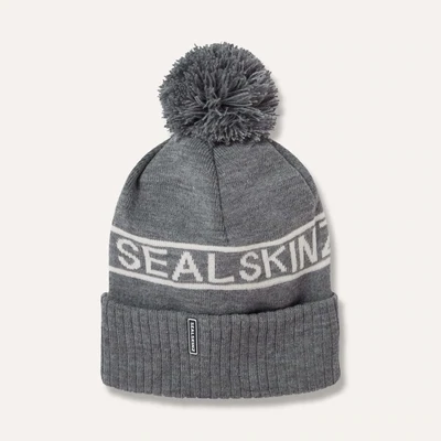 SealSkinz Heacham Waterproof Cold Weather Icon Bobble Hat - wasserdichte Bommelmütze