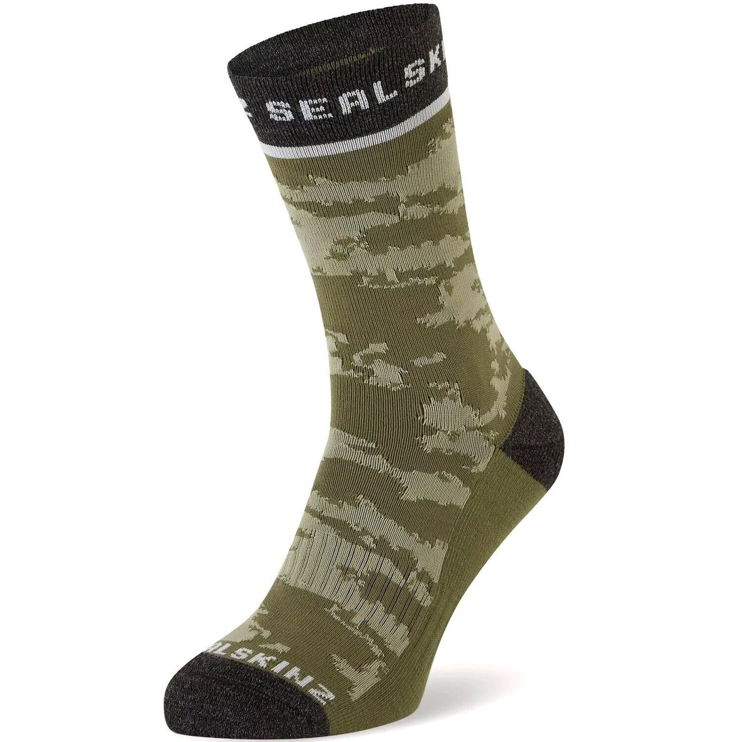 SealSkinz Reepham - Mid Length Jacquard Multi Activity Sock