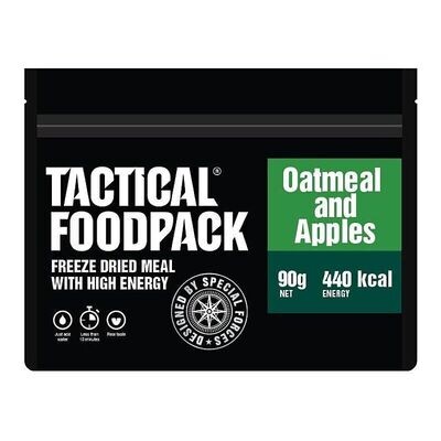 Tactical Foodpack Oatmeal and Apples - 90 g Beutel