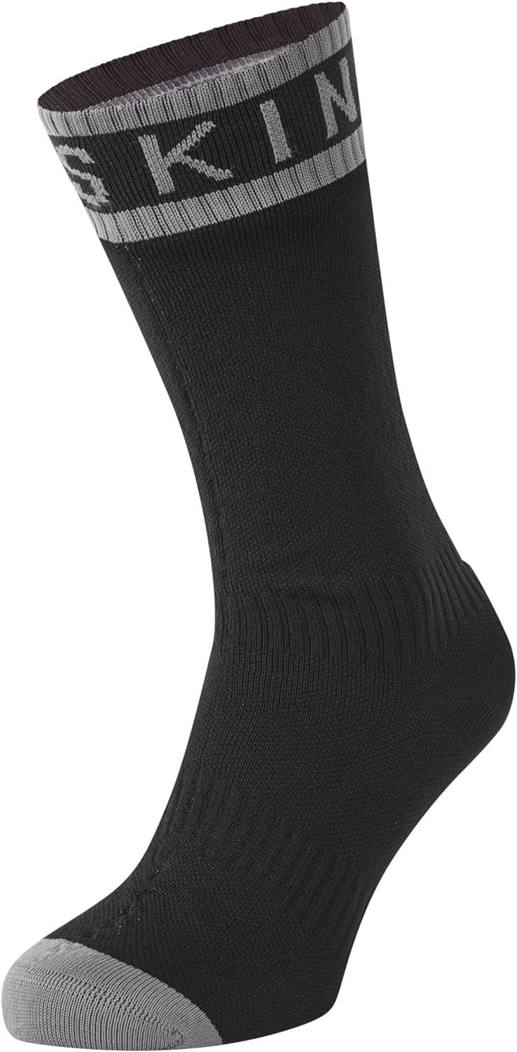 SealSkinz Scoulton Warm Weather Mid Length Sock with Hydrostop - Wandersocken