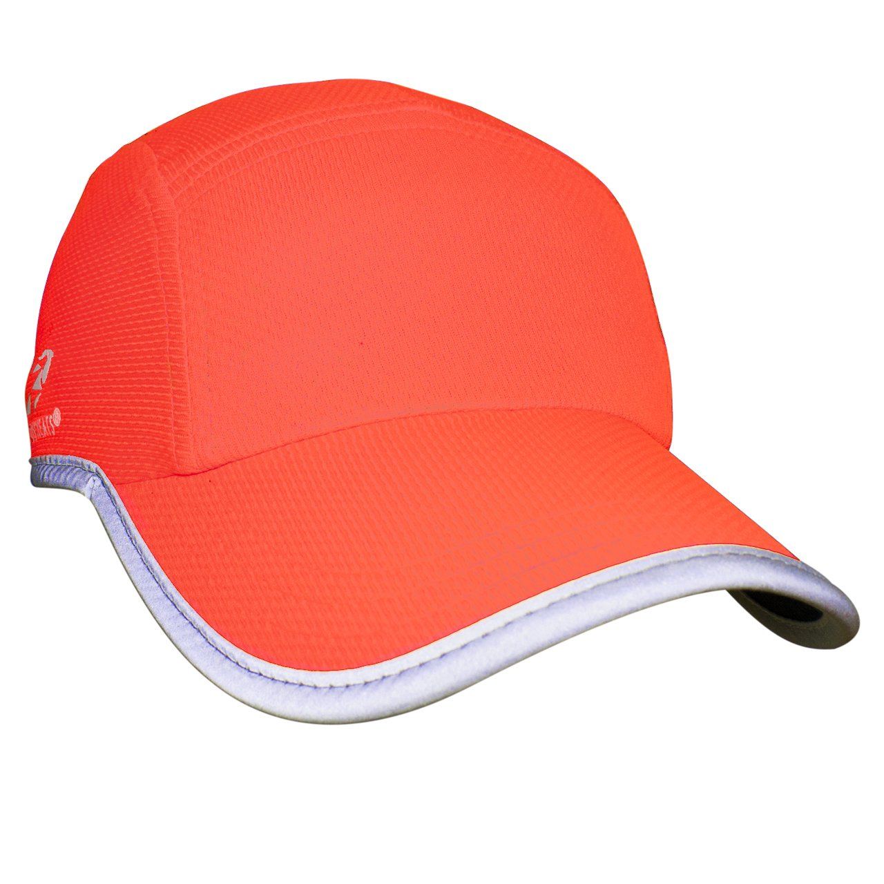 Headsweats Reflective Race Hat Laufkappe, Farbe: Neon-Coral