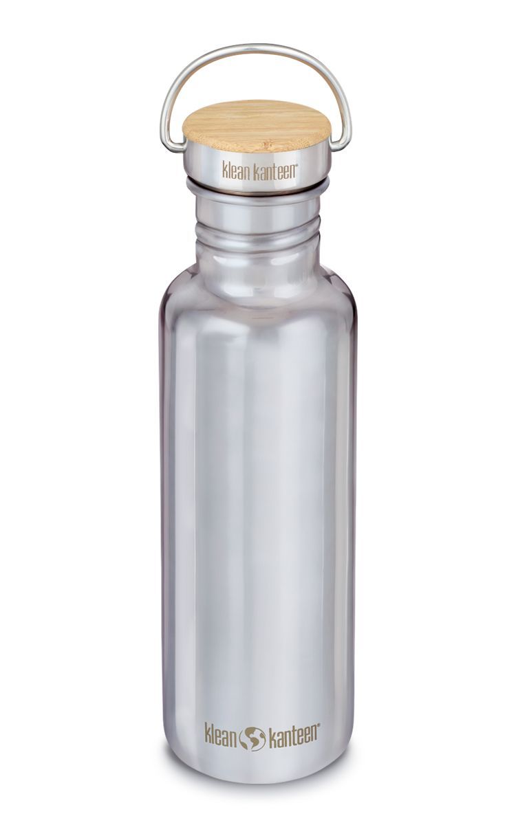 Klean Kanteen® Reflect (mit Bamboo Cap) 800ml/27oz, Farbe: Mirrored Stainless