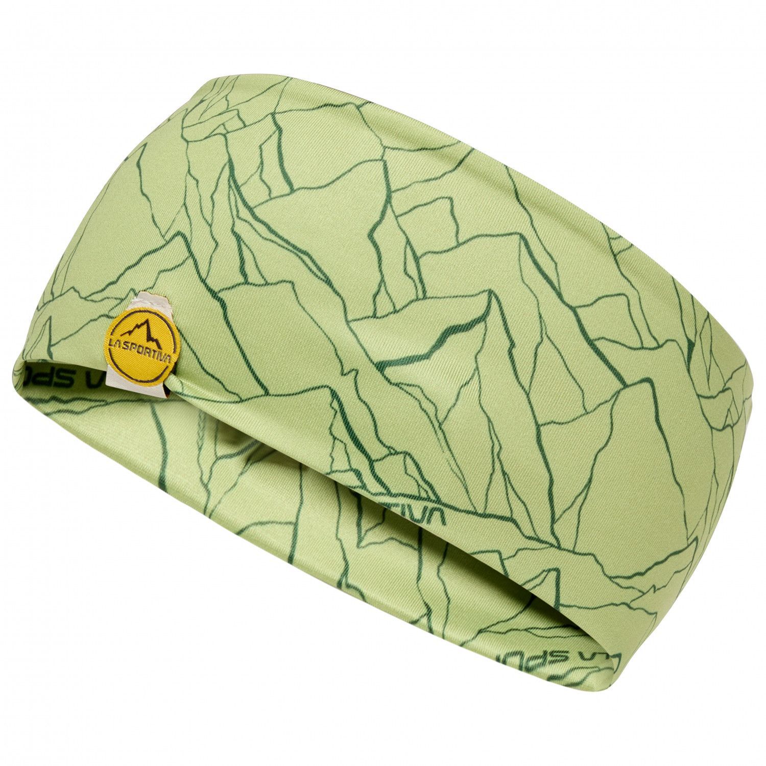 La Sportiva Mountain Headband - leichtes Stirnband, Farbe: Green Banana/Forest, Größe: S/M