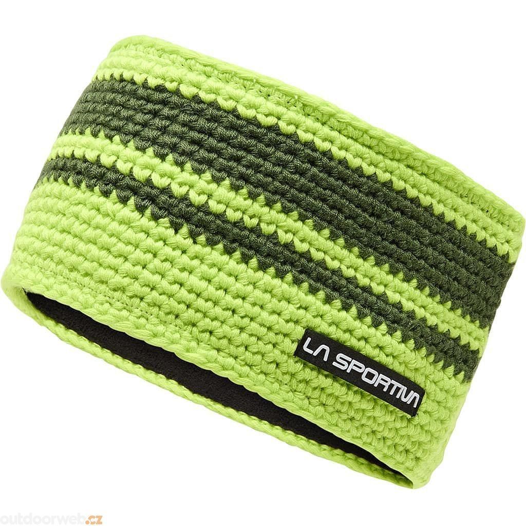 La Sportiva Zephir Headband - warmes Stirnband, Farbe: Green Banana/Forest, Größe: S