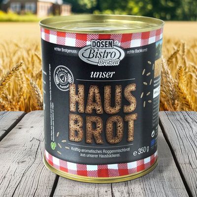 DosenBistro™ Hausbrot (Vollkornmischbrot) - 350g