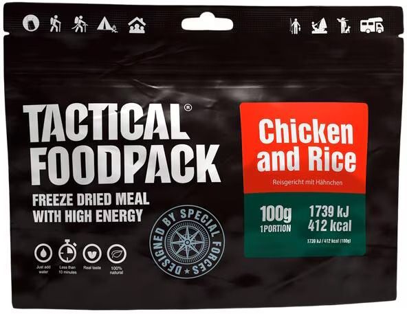 Tactical Foodpack  Chicken & Rice - 100 g Beutel