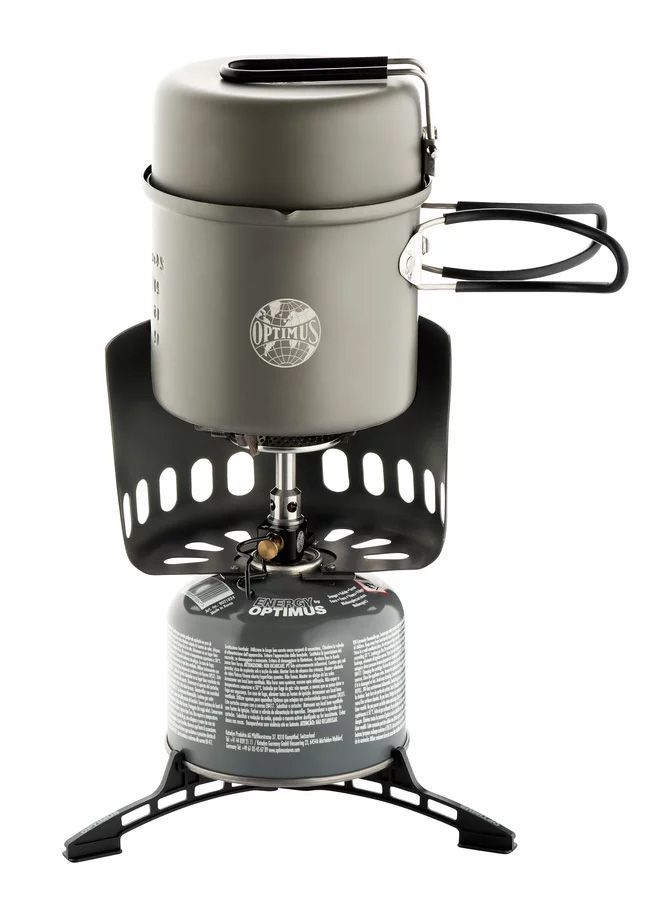 Optimus Elektra  Cook System Black Edition - Kochset