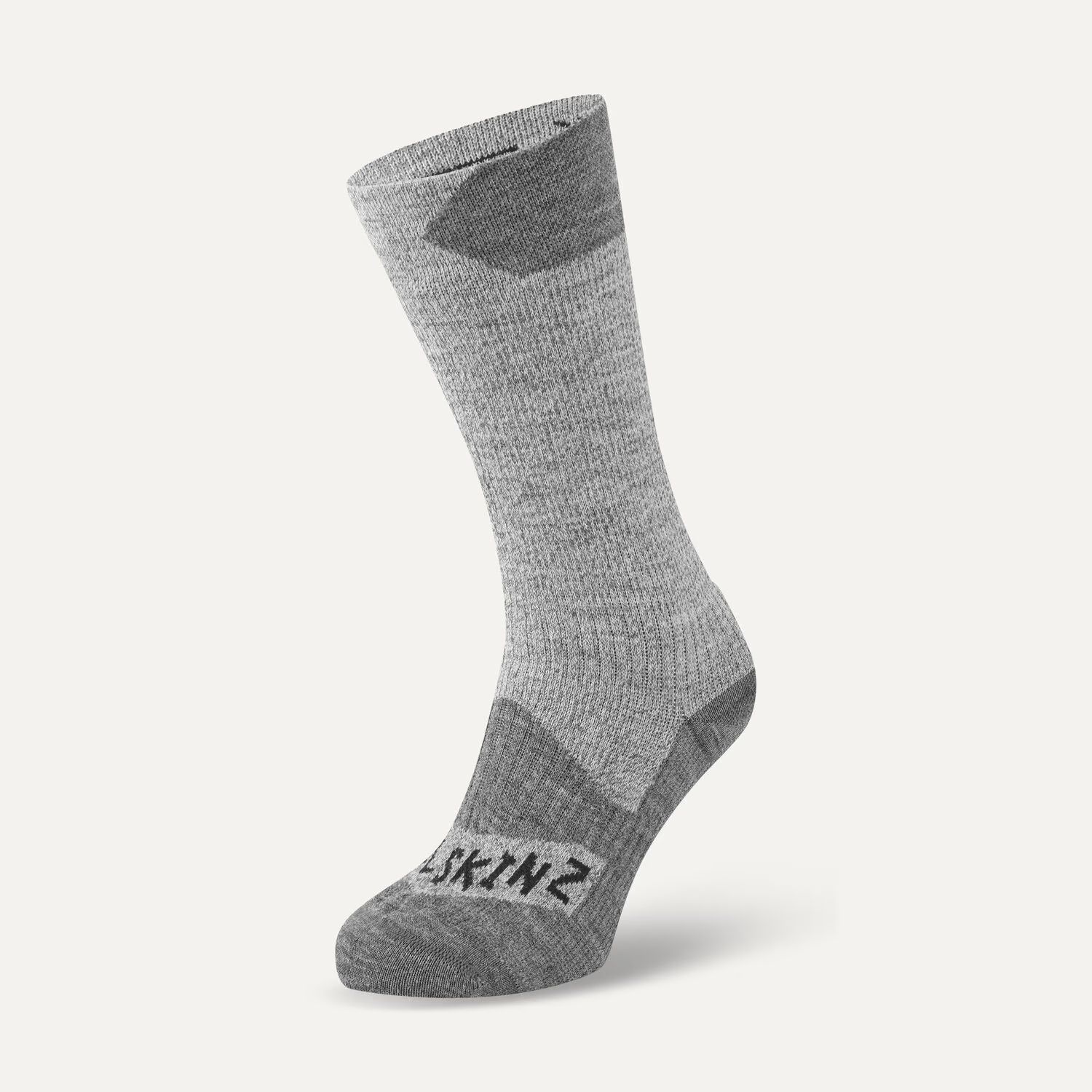 SealSkinz Raynham All Weather Mid Length Sock grey - wasserdichte Wandersocken, Größe: S (36-38)
