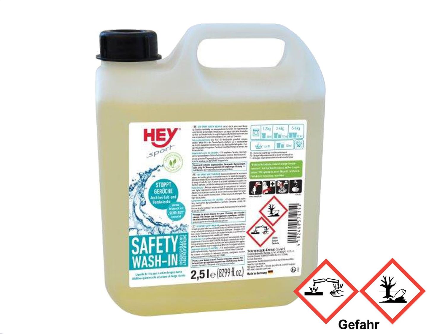 HEY SPORT® Safety Wash-In  2,5l