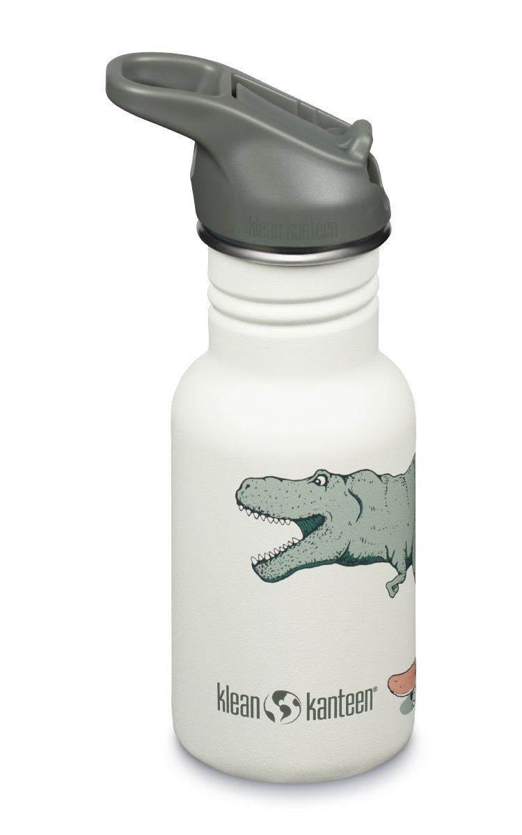 Klean Kanteen® Kid Classic (Flip Sport Cap) 355ml, Farbe: Dino Skate