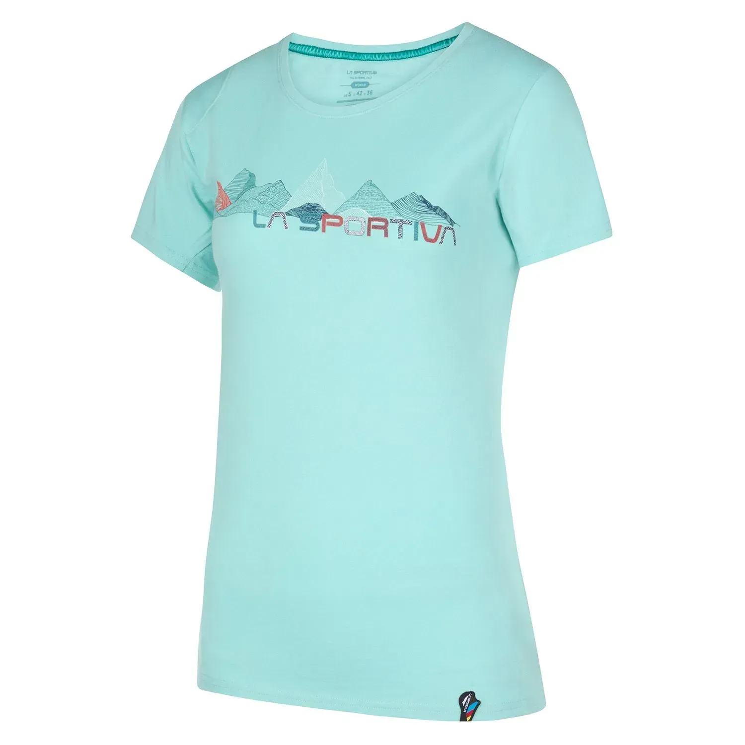 La Sportiva Peaks T-Shirt W - Iceberg, Größe: M
