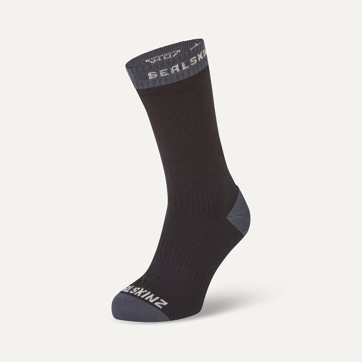 SealSkinz Waterproof Warm Weather Mid Length Sock - Wandersocke