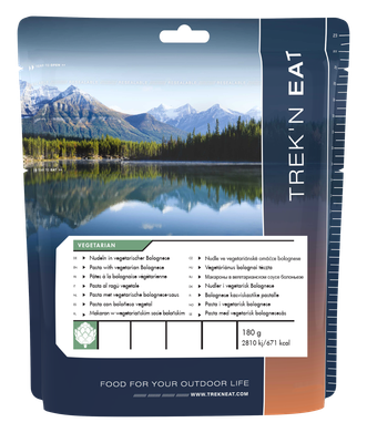 Trek'n Eat – Nudeln in vegetarischer Bolognese 180g