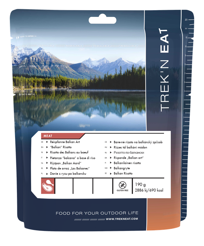 Trek'n Eat – Reispfanne "Balkan Art"  190g