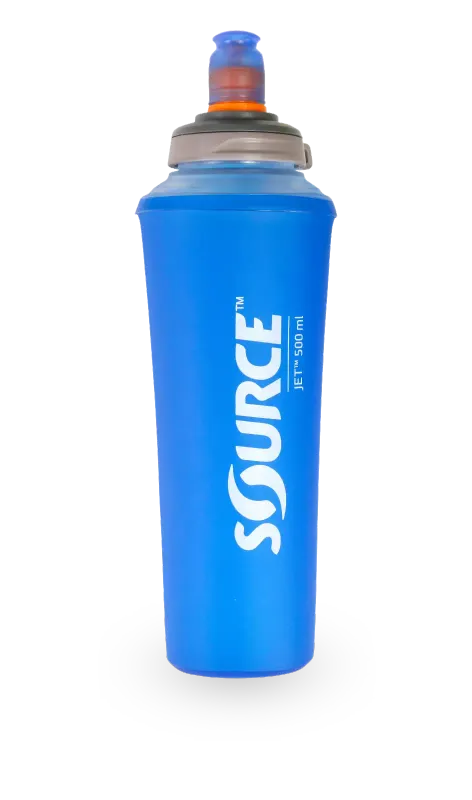 Source Jet - faltbare, leichte Wasserflasche / 0,25 Liter oder 0,5 Liter