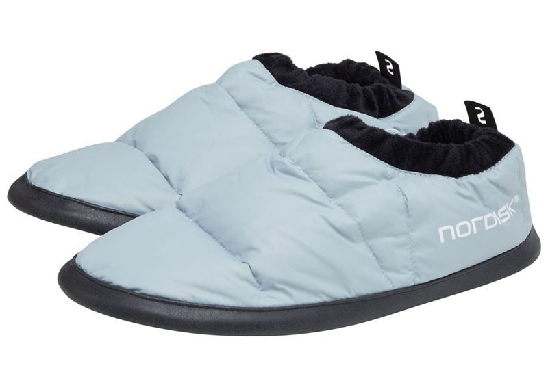 Nordisk Mos Hüttenschuhe Arona Blue - Daunenschuhe