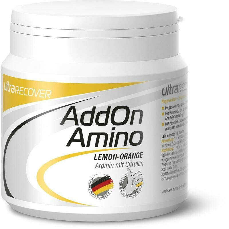 Ultra Sports AddOn Amino - Arginin- und Citrullin-Malat-haltiges Pulver 