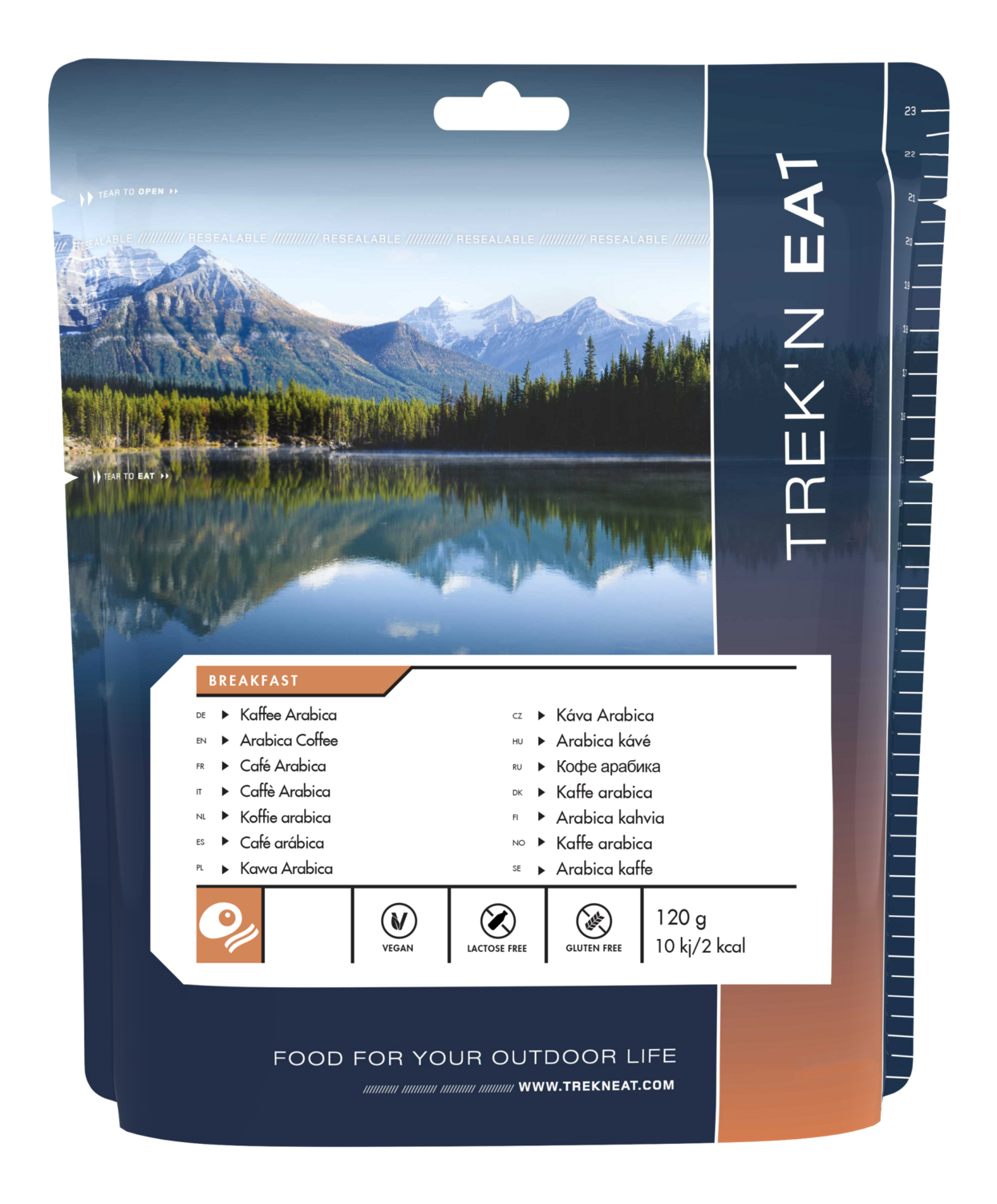Trek'n Eat Kaffee Arabica - 120g  *MHD 02/26*