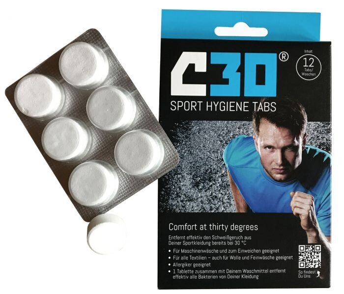 C 30 Sport Hygiene Tabs - 12 Tabs C 30 Sport Hygiene Tabs - 12 Tabs