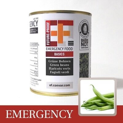 Convar EF Emergency Food  Grüne Bohnen (160g)