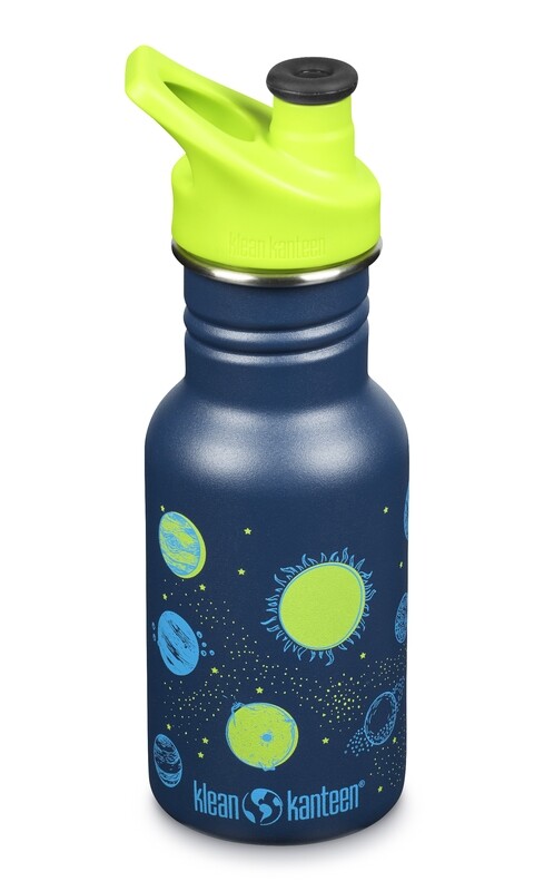Klean Kanteen® Kid Classic Narrow (Sport Cap) 355ml Niedliche Trinkflasche für Kinder von Klean Kanteen