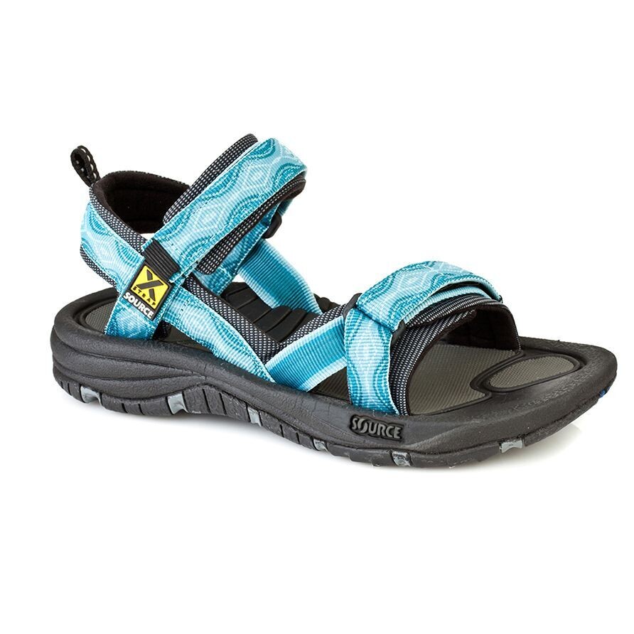 Source Gobi - Wandersandalen für Damen, Dream Blau