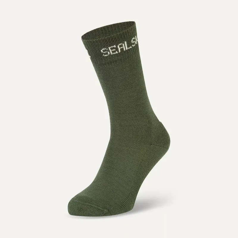 SealSkinz Suffield - Solo Merino Liner Sock olive SealSkinz Suffield - Solo Merino Liner Sock olive