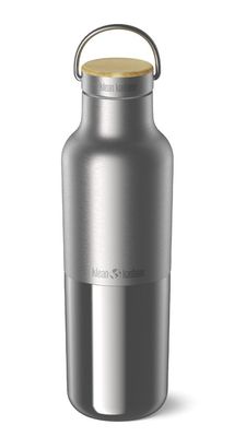 Klean Kanteen® Edelstahl Isolierflasche Rise Reflect mit Bambus Loop Cap 592ml/20oz