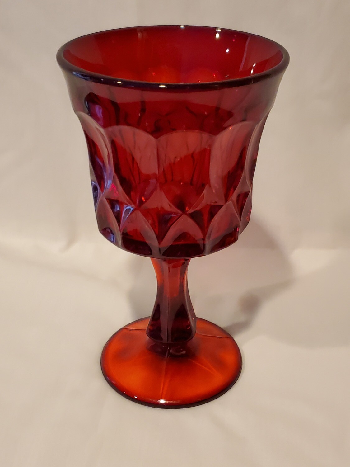 Water Goblet  Perspective-Ruby  by Noritake