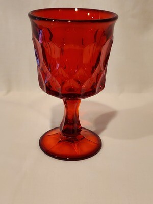 Wine Glass, Perspective-Ruby, Thumbprint by Noritake