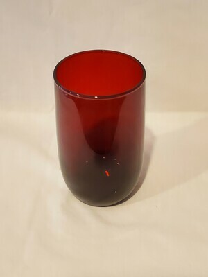 Anchor Hocking Royal Ruby Red 4 3/8" Juice Glass, Plain Pattern