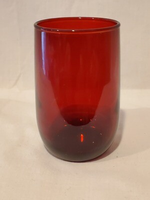 Anchor Hocking Royal Ruby Red 3 3/8" Juice Glass, Plain Pattern