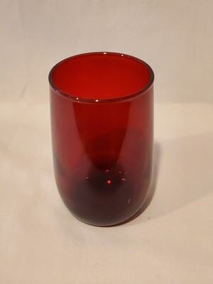 Anchor Hocking Royal Ruby Red 3 3/8" Juice Glass, Plain Pattern