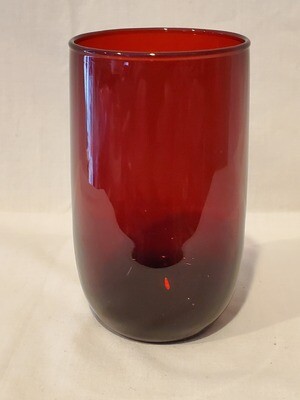 Anchor Hocking Royal Ruby Red 4 3/8" Juice Glass, Plain Pattern