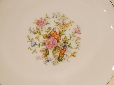 Noritake, Dinner Plate 9 7/8" W, Claire Pattern, Porcelain