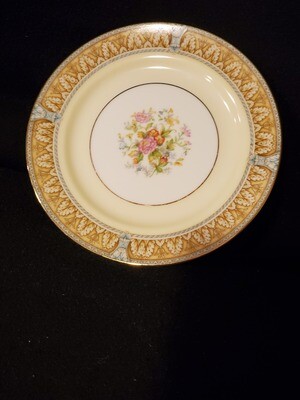 Noritake, Bread &amp; Butter Plate 6 3/8 W", Claire Pattern, Porcelain