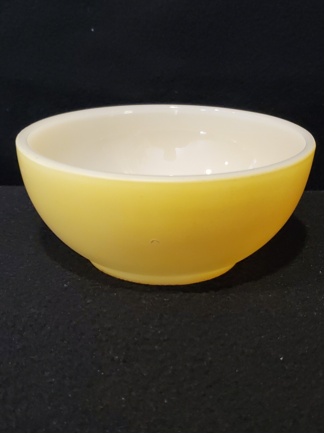 Vintage, Fire King Oven Ware, 5&quot; Bowl, Fired on Yellow
