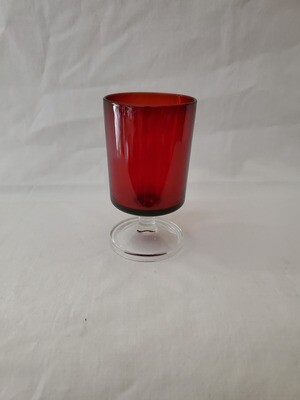 Cavalier Ruby, Water Goblet 5 1/8" by Cristal D'Arques-Durand