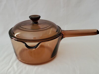 Corning Ware Visions Sauce Pan 1.L W/Lid.