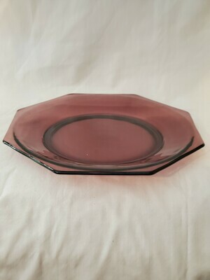 Moroccan Amethyst by Hazel-Atlas, Salad Plate Octagonal 7 1/8"