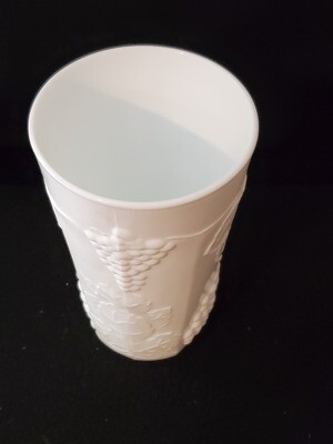 Cooler, Harvest Milk Glass, by Colony 5 3/4"
