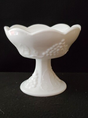 Candlestick Holder, Harvest Milk Glass, by Colony 4"