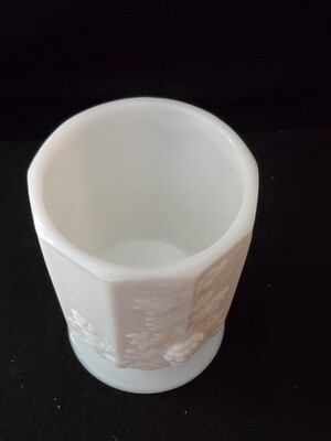 Mini Open Sugar, Paneled Grape Milk Glass
by Westmoreland