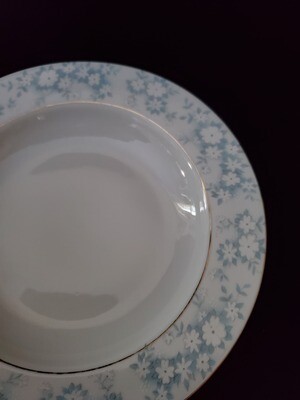 Montgomery Ward, Rim Soup Bowl, 8 1/2" Danube by Style House.