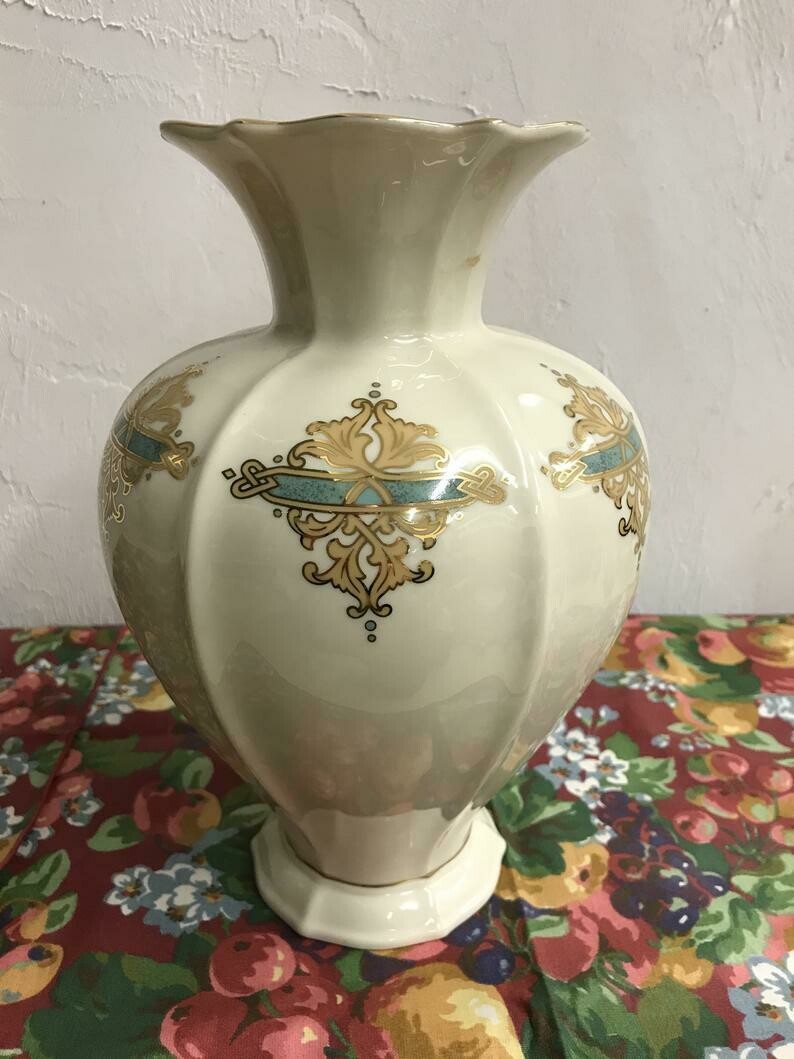 Lenox Vase, 10" Vase, Catalan Collection