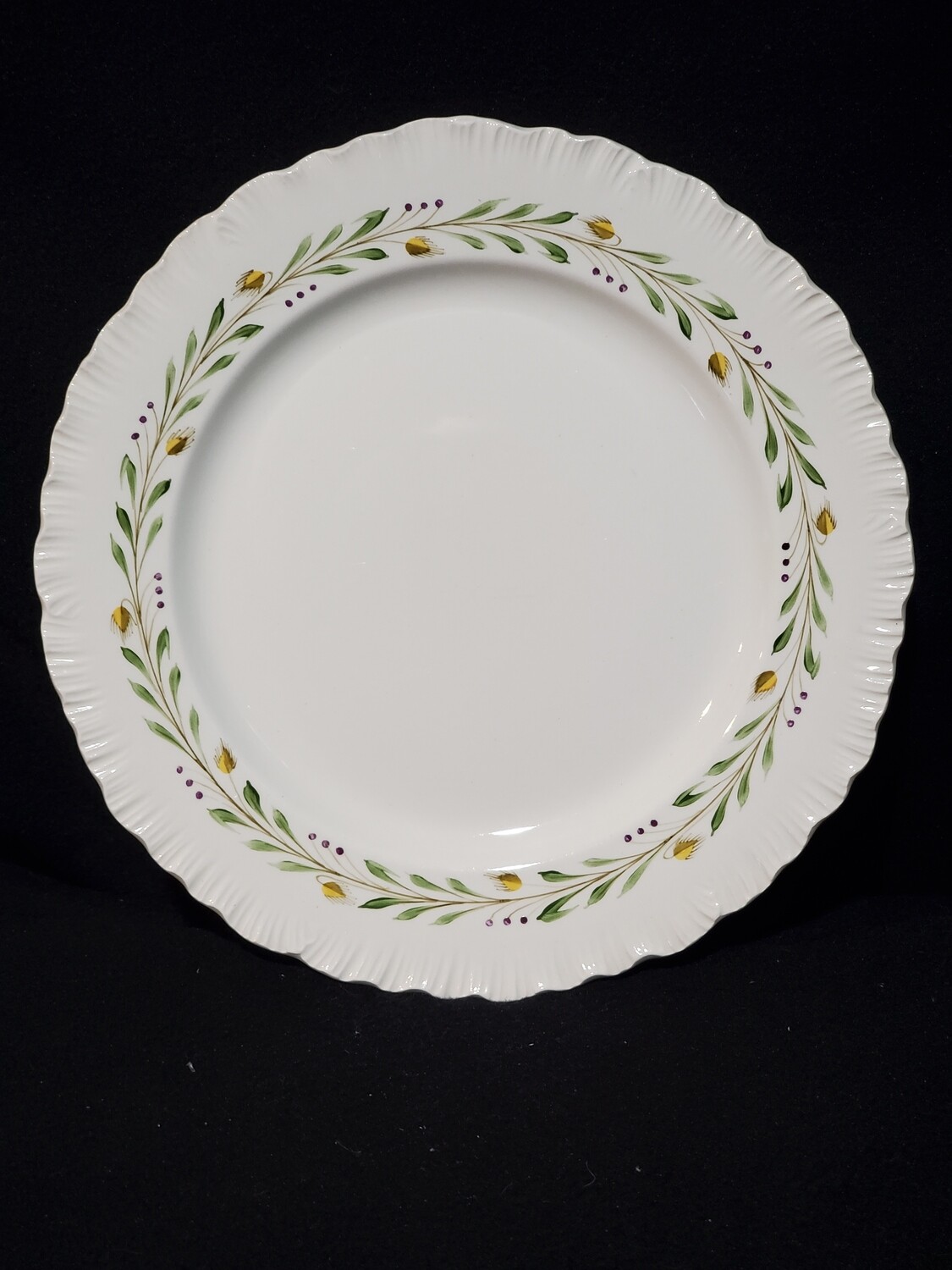 Wedgwood China, Dinner Plate 10 3/8", Barley #A9772 Pattern
