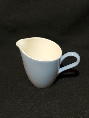 Creamer, Richelieu by Homer Laughlin, Turquoise , Fleur De Lis Pattern.