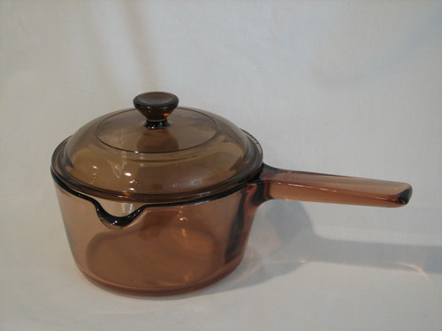 Corning Ware Visions Sauce Pan 1.L W/Lid.