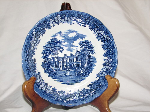 J&amp;G Meakin, 6.5&quot; Coupe Cereal Bowl, Merrie England-Blue