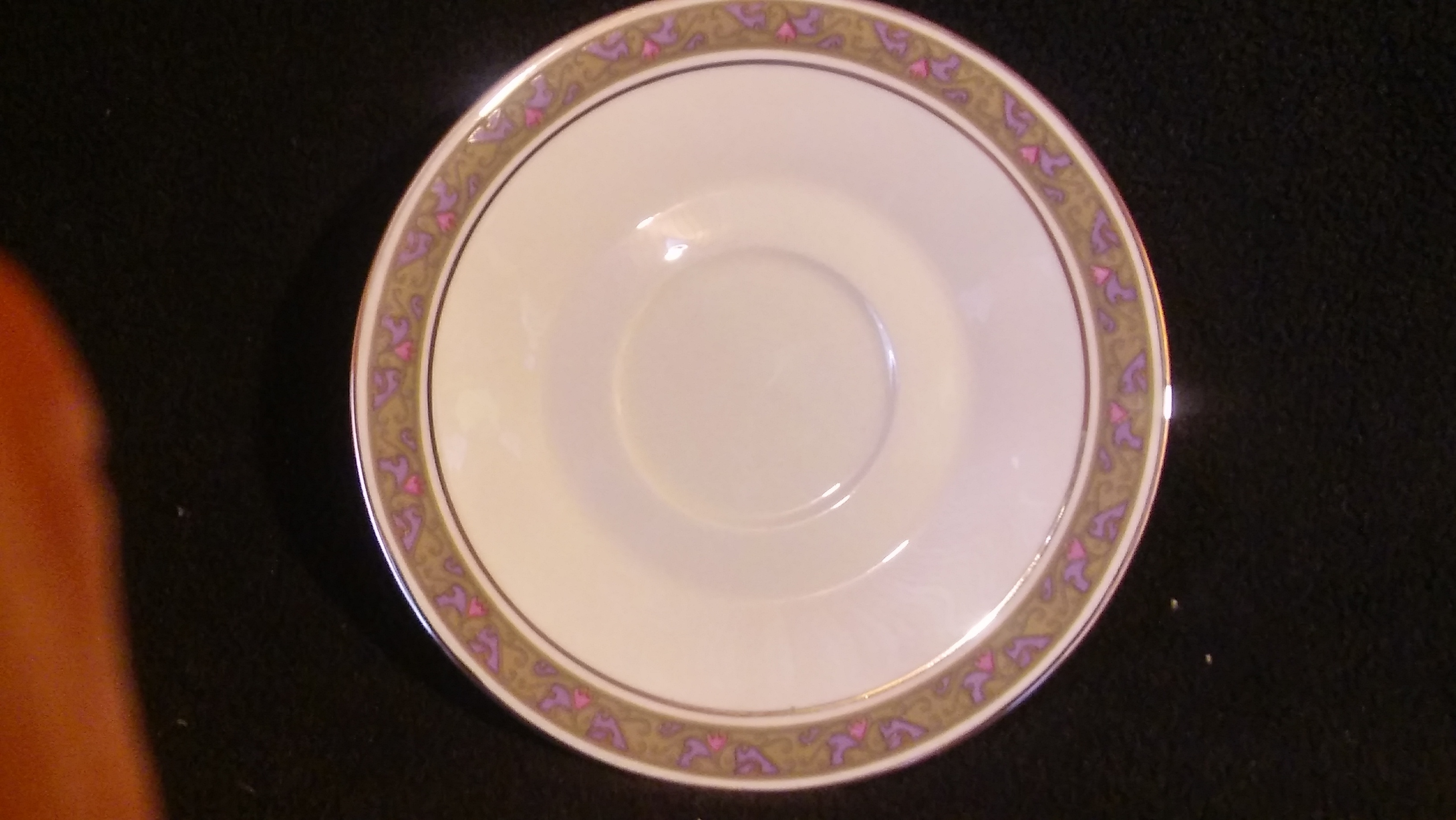 Franciscan Masterpiece China, Saucer, Constantine Pattern